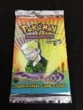 Pokemon Gym Heroes 1st Edition 11 Card Booster Pack - SEE DESCRIPTION