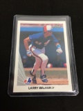 1990 Leaf #325 LARRY WALKER Expos Rockies ROOKIE Baseball Card - NEW HALL OF FAMER