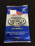 Sealed Pack 2010 Topps Pro Debut Series 2 Baseball Cards - MIKE TROUT INSERT ROOKIE?