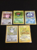 NICE Adult Owned POKEMON Mega Collection - 5 Holo Holofoil Rare Trading Cards