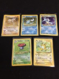 NICE Adult Owned POKEMON Mega Collection - 5 Holo Holofoil Rare Trading Cards