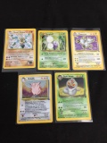 NICE Adult Owned POKEMON Mega Collection - 5 Holo Holofoil Rare Trading Cards