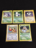 NICE Adult Owned POKEMON Mega Collection - 5 Holo Holofoil Rare Trading Cards