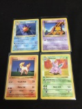 POKEMON MEGA COLLECTION - Lot of Four 1st Edition Shadowless Base Set Trading Cards