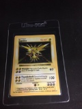 POKEMON MEGA COLLECTION - SHADOWLESS Base Set Holo Rare Zapdos 16/102