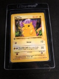 POKEMON MEGA COLLECTION - First Edition SHADOWLESS Yellow Cheeks Pikachu 58/102