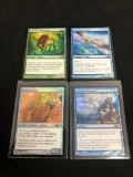 4 Count Lot of Magic the Gathering FOIL Cards with Rare - Unresearched