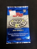 Factory Sealed 2010 Topps Pro Debut Series 2 Baseball Card Pack - MIKE TROUT INSERT ROOKIE?