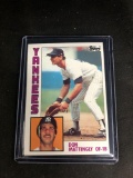 1984 Topps #8 DON MATTINGLY Yankees ROOKIE Baseball Card