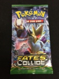 SEALED Pokemon XY FATES COLLIDE 10 Card Booster Pack