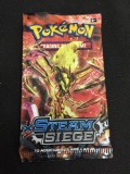 SEALED Pokemon XY STEAM SIEGE 10 Card Booster Pack