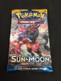 SEALED Pokemon SUN & MOON 10 Card Booster Pack