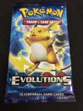 SEALED Pokemon XY EVOLUTIONS 10 Card Booster Pack