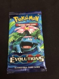 SEALED Pokemon XY EVOLUTIONS 10 Card Booster Pack