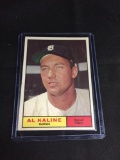 1961 Topps #429 AL KALINE Tigers Vintage Baseball Card
