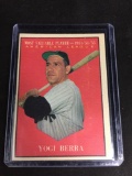 1961 Topps #472 YOGI BERRA Yankees MVP Vintage Baseball Card