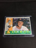 1960 Topps #250 STAN MUSIAL Cardinals Vintage Baseball Card