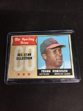 1968 Topps #373 FRANK ROBINSON Orioles All-Star Vintage Baseball Card