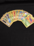 15 Card Lot of Pokemon 1st Edition Trading Cards from Collection