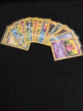 15 Card Lot of Pokemon 1st Edition Trading Cards from Collection