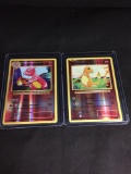 2 Card Lot of Pokemon Reverse Holofoil Cards - Charmander & Charmeleon