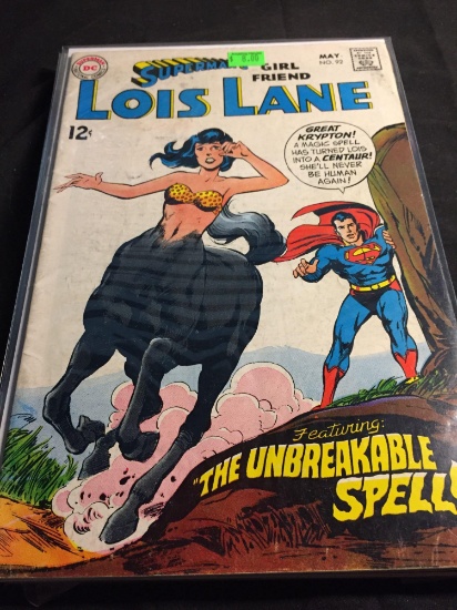 Superman's Girlfried Lois Lane #92 Comic Book from Amazing Collection