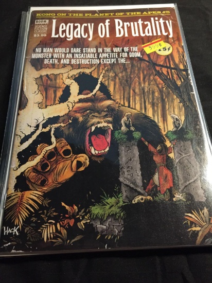 Kong on The Planet Of The Apes #5 Comic Book from Amazing Collection B