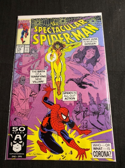 Marvel, The Spectacular Spider-Man #176 C-Comic Book