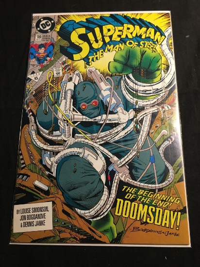 DC, Superman The Man Of Steel #18 C-Comic Book