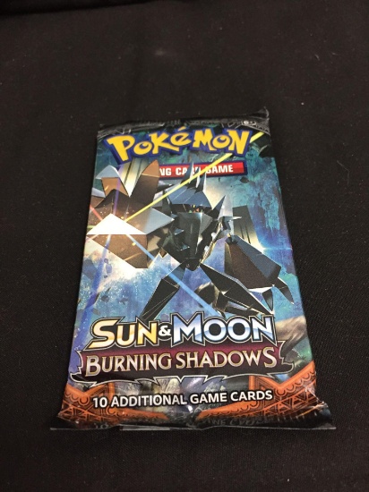 Sealed Pokemon SUN & MOON Burning Shadows 10 Card Booster Pack