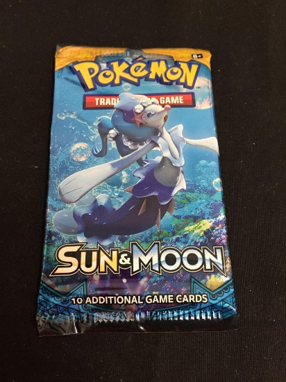 Sealed Pokemon SUN & MOON 10 Card Booster Pack