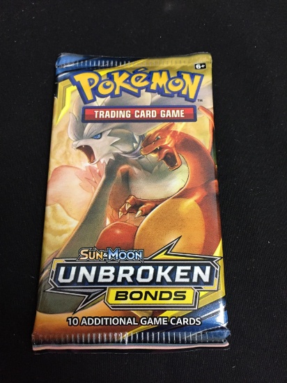 Sealed Pokemon SUN & MOON Unbroken Bonds 10 Card Booster Pack