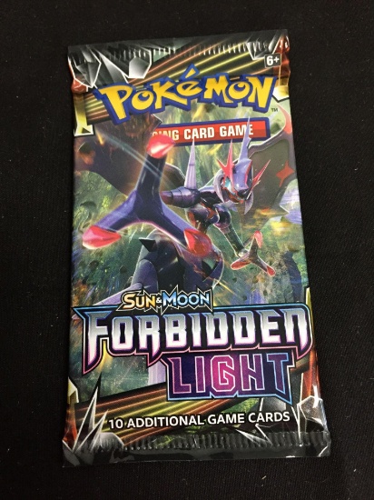 Sealed Pokemon SUN & MOON Forbidden Light 10 Card Booster Pack