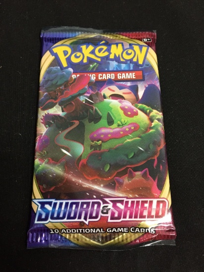 Sealed Pokemon SWORD & SHIELD 10 Card Booster Pack