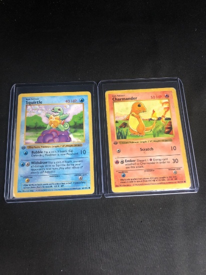 WOW Lot of 3 Base Set 1ST EDITION Shadowless Pokemon Trading Cards