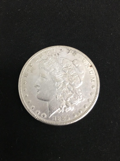 NICE 1884 United States Morgan Silver Dollar - 90% Silver Coin
