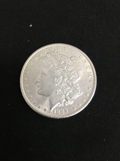NICE 1889 United States Morgan Silver Dollar - 90% Silver Coin