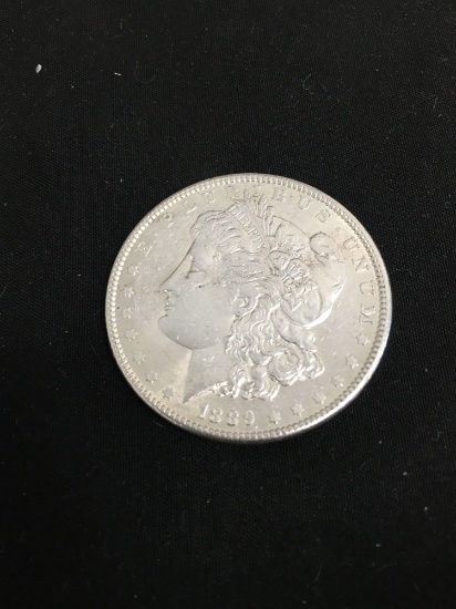 NICE 1889 United States Morgan Silver Dollar - 90% Silver Coin