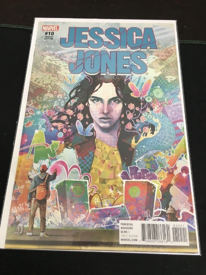 Jessica Jones #10 Variant Edition Comic Book from Amazing Collection