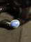 Oval 18x13mm Lapis Cabochon Center Old Pawn Mexico Sterling Silver Ring Band