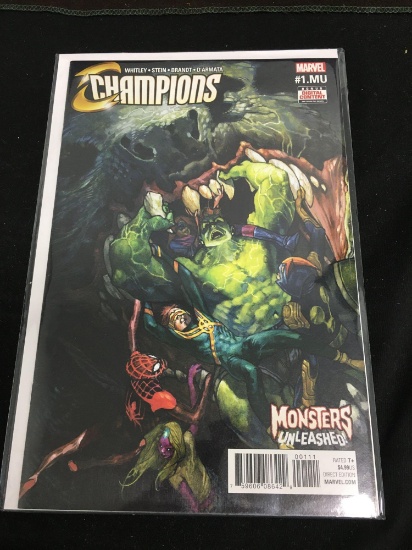 Champions #1.MU Comic Book from Amazing Collection