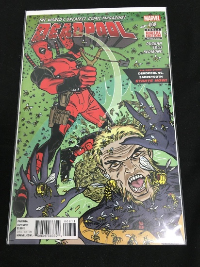 Deadpool #8 Comic Book from Amazing Collection