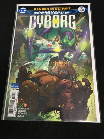 Cyborg #12 Comic Book from Amazing Collection
