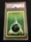 PSA Graded 2000 Pokemon Gym Heroes Grass Energy 1st Edition #129 Mint 9