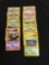 15 Count Lot of Vintage 1st Edition Pokemon Trading Cards from High End Collection