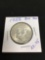 1955 United States Franklin Silver Half Dollar - 90% Silver Coin from Collection - BU