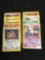 HIGH END 9 Count Lot of Black Star Vintage Pokemon Trading Cards