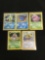 POKEMON MEGA Collection - 5 Holo Holofoil Vintage Trading Card Lot