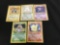 POKEMON MEGA Collection - 5 Holo Holofoil Vintage Trading Card Lot