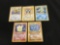 POKEMON MEGA Collection - 5 Holo Holofoil Vintage Trading Card Lot